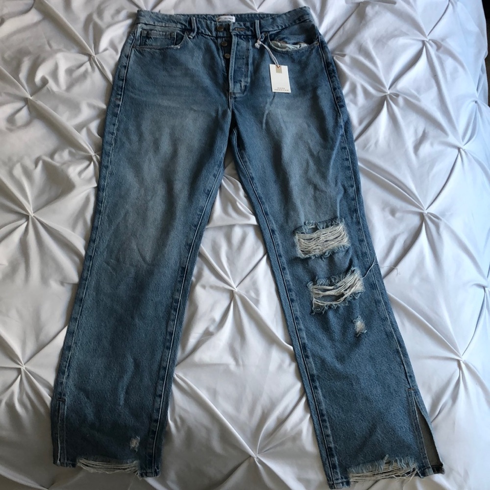 Good American Good Boy Jeans Size 30 / 10